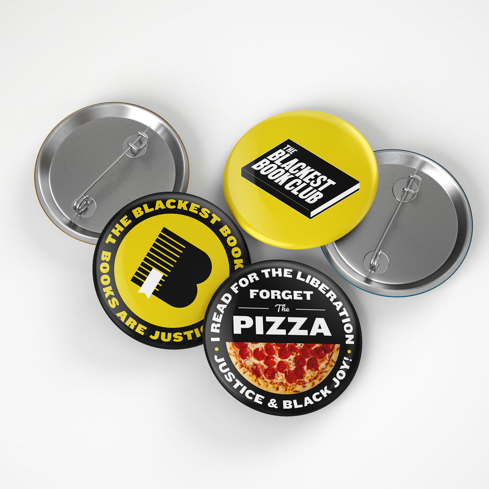 Blackest Book Club Pins