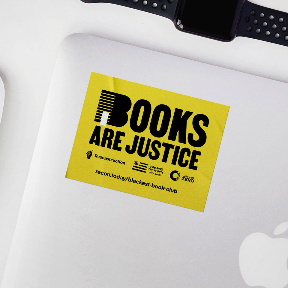 Books Are Justice Sticker