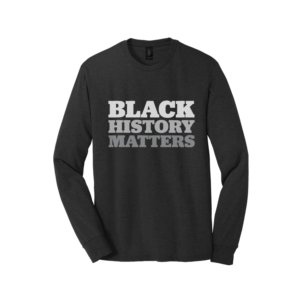 Black History Matters Long-sleeved T-shirt